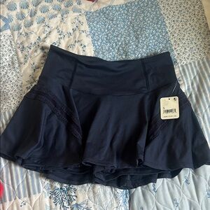 FP Movement by Free People Navy Mini Skirt